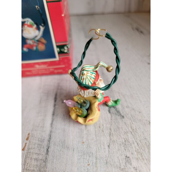 Enesco bunkie wee tree trimmers ornament Xmas vintage - Picture 3 of 7